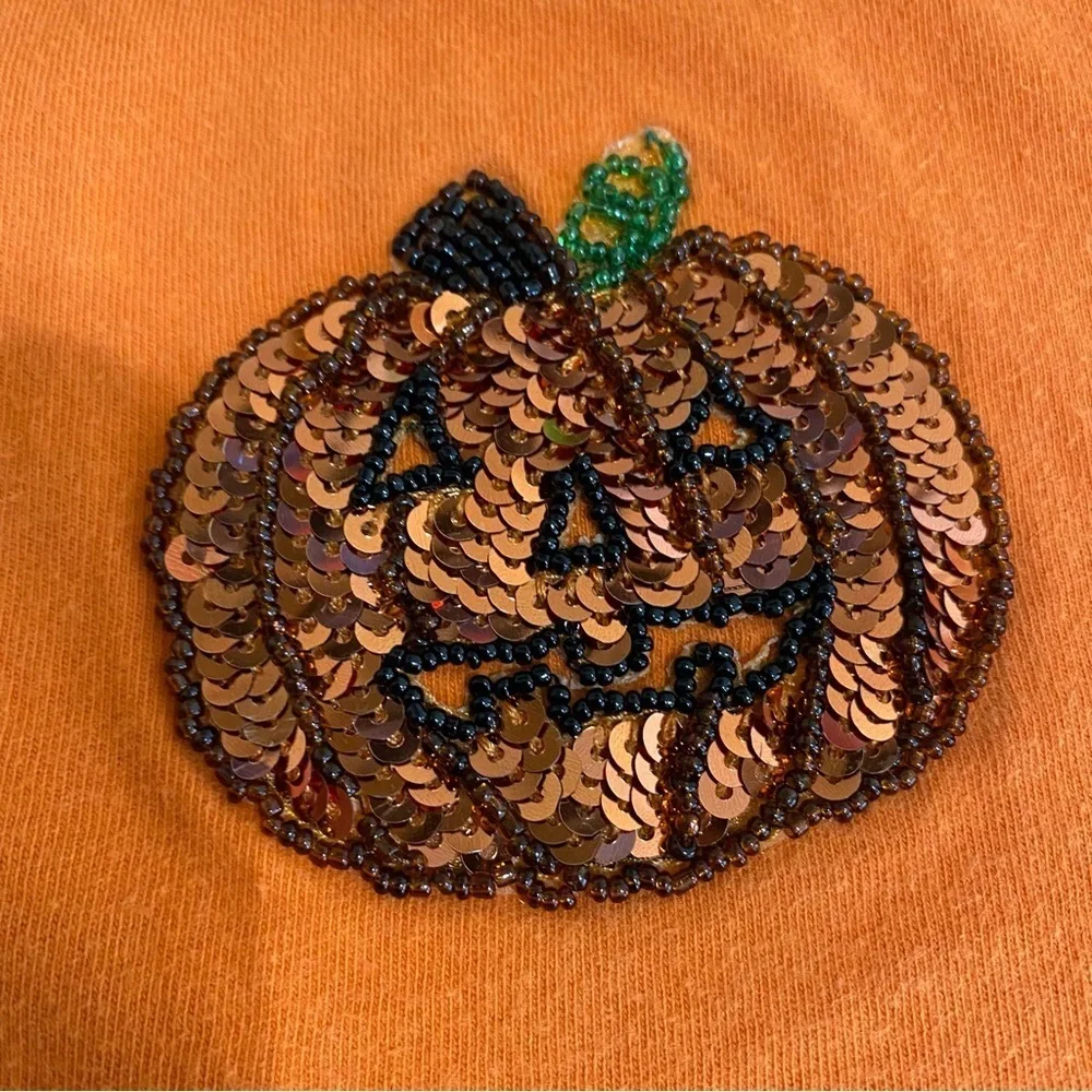 Target Girl’s Halloween Sequin Jack-o-Lantern Tee